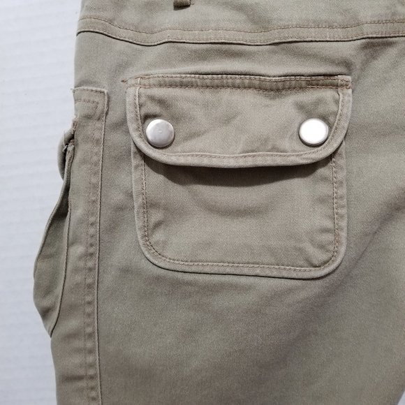 Zinc pants 1 cargo utility pockets steampunk Kim Possible Y2K 90's steampunk - Picture 10 of 15